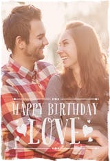 My Love for You Grows - Birthday Card (Free)